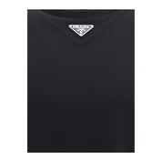 Prada Black Cotton T-Shirt