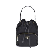 Prada Black Polyamide Backet Bag