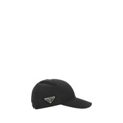 Prada Black Polyamide Cap (Baseball Hat)