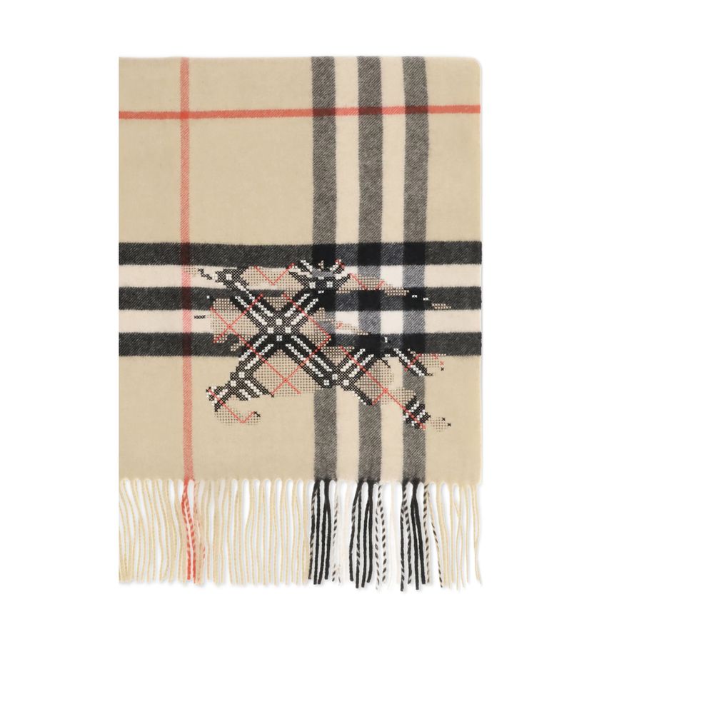 Burberry Beige Cashmere Scarf