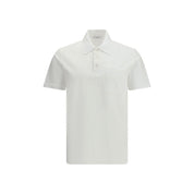 Givenchy White Cotton Polo Shirt