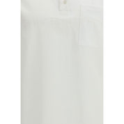Givenchy White Cotton Polo Shirt