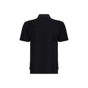 Givenchy Black Cotton Polo Shirt