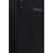 Givenchy Black Cotton Polo Shirt