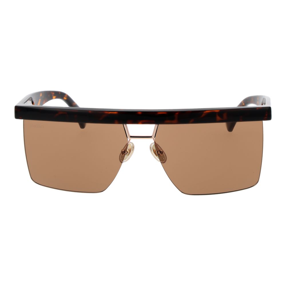 Max Mara Brown Plastic Sunglasses