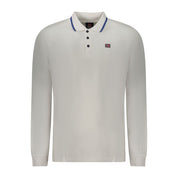 Norway 1963 Bianco Cotton Men Polo Shirt