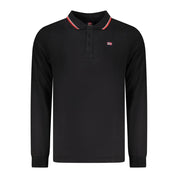 Norway 1963 Black Cotton Men Polo Shirt