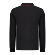 Norway 1963 Black Cotton Men Polo Shirt