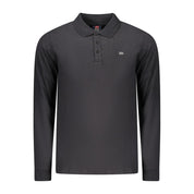 Norway 1963 Black Cotton Men Polo Shirt