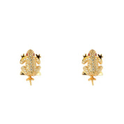 Lancaster Gold Silver Earrings