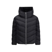 Herno Black Polyester Jackets And Coat