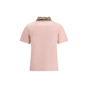 Burberry Multicolor Cotton Polo Shirt