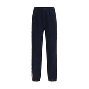 Burberry Blue Cotton Joggers (Workout Pants)