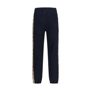 Burberry Blue Cotton Joggers (Workout Pants)