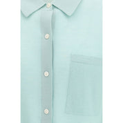Guest in Residence Light Blue Cashmere Dress Shirt