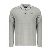 Norway 1963 "Grigio Cotton Mens Polo Shirt"