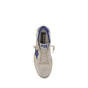 Golden Goose White Calf Leather Bos Taurus Low Top Sneakers