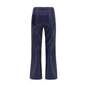 L'Agence Blue Cotton High-Waisted Jean