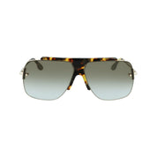 Victoria Beckham Brown Acetate Sunglasses