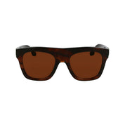 Victoria Beckham Brown Acetate Sunglasses