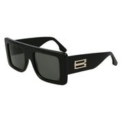 Victoria Beckham Black Acetate Sunglasses