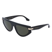 Victoria Beckham Brown Acetate Sunglasses