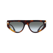 Victoria Beckham Brown Acetate Sunglasses