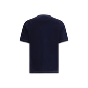 Brunello Cucinelli Blue Cotton T-Shirt