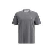 Brunello Cucinelli Gray Cotton T-Shirt