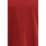 Brunello Cucinelli Red Cotton T-Shirt