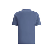Brunello Cucinelli Blue Cotton T-Shirt