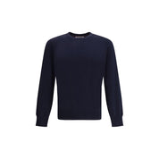 Brunello Cucinelli Blue Cotton Sweatshirt