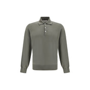 Brunello Cucinelli Green Cotton Shortsleeve Shirt