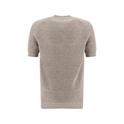 Brunello Cucinelli Beige Linen T-Shirt