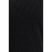 Fendi Black Cotton T-Shirt