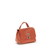 Zanellato Red Calf Leather Bos Taurus Shoulder Bag