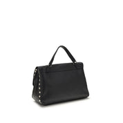 Zanellato Blue Calf Leather Bos Taurus Shoulder Bag