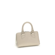 The Attico Beige Calf Leather Bos Taurus Handbag