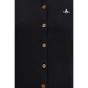 Vivienne Westwood Black Cotton Cardigan
