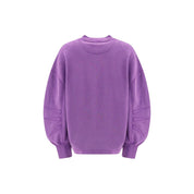 The Attico Purple Cotton Sweatshirt