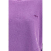 The Attico Purple Cotton Sweatshirt