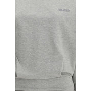 The Attico Gray Cotton Casual Dress
