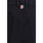 Thom Browne Blue Polyester Bermuda Shorts