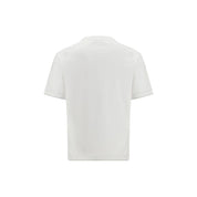 Brunello Cucinelli White Cotton T-Shirt