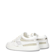 Givenchy White Leather Low Top Sneakers