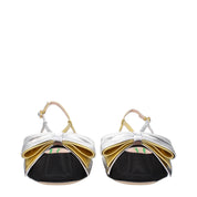 Valentino Garavani Black Fabric Mid Heel Pumps