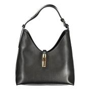 Furla Nero Leather Women Handbag