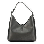 Furla Nero Leather Women Handbag