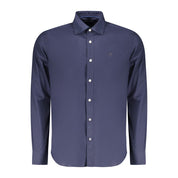 North Sails Blu Cotton Men Shirt