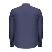 North Sails Blu Cotton Men Shirt